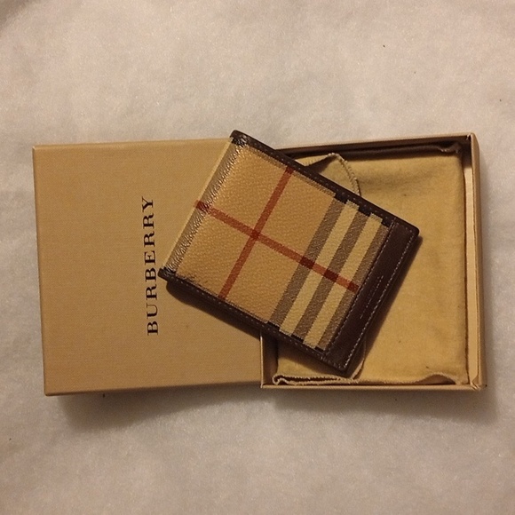 Burberry Other - Burberry Wallet Plaid